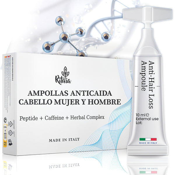Ampollas Anticaida Cabello Mujer y Hombre Ritalia®