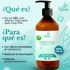 Crema para piernas 250 ml con efecto frío. Alivia piernas cansadas, hinchadas y pesadas. Ayuda con varices y capilares rotos. Criogel BIO que mejora la circulación, reafirma y tonifica.