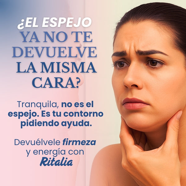 MASCARILLA REDUCTORA DE PAPADA + FAJA MENTONERA FACIAL LIFTING Ritalia®
