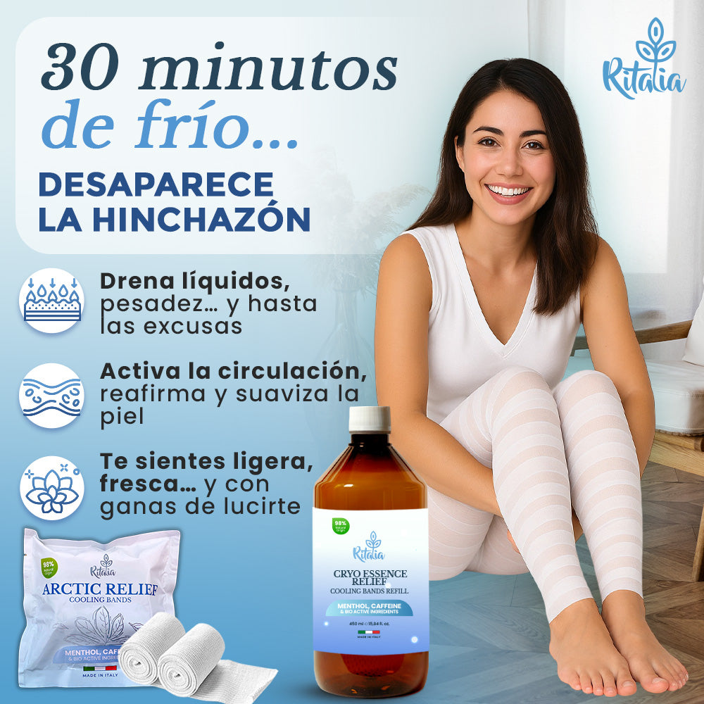 LIQUIDO para Vendas Efecto FRÍO y Relajante