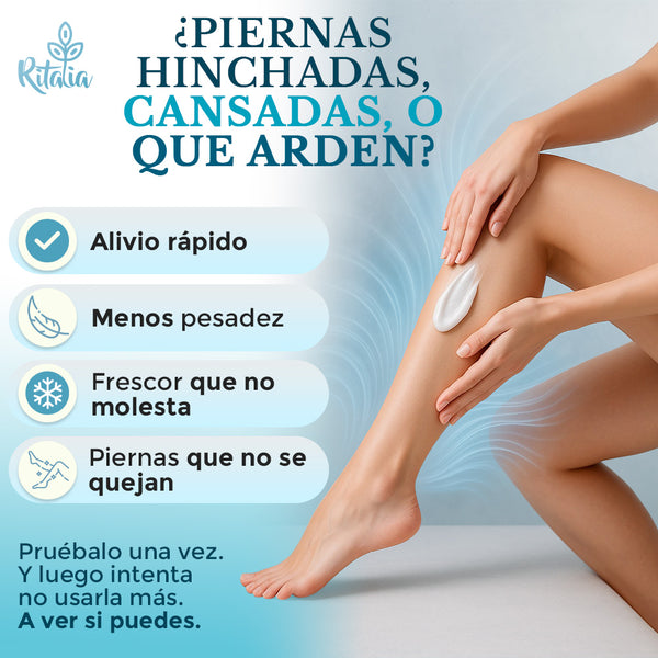 500 ml Crema gel frío piernas cansadas