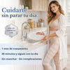 Vendas Frías Piernas Circulación + Líquido para Vendas Frías | Vendas Drenantes Anticelulíticas Efecto Frío | Tratamiento Completo para Piernas Cansadas y Retención