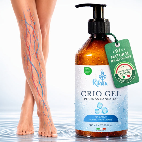 500 ml Crema gel frío piernas cansadas