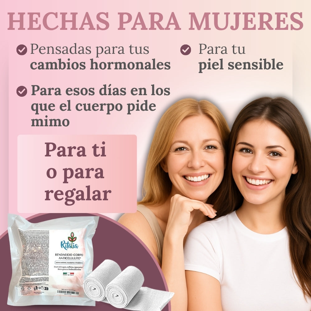 VENDAS FRIAS acción ANTICELULÍTICA y REAFIRMANTE
