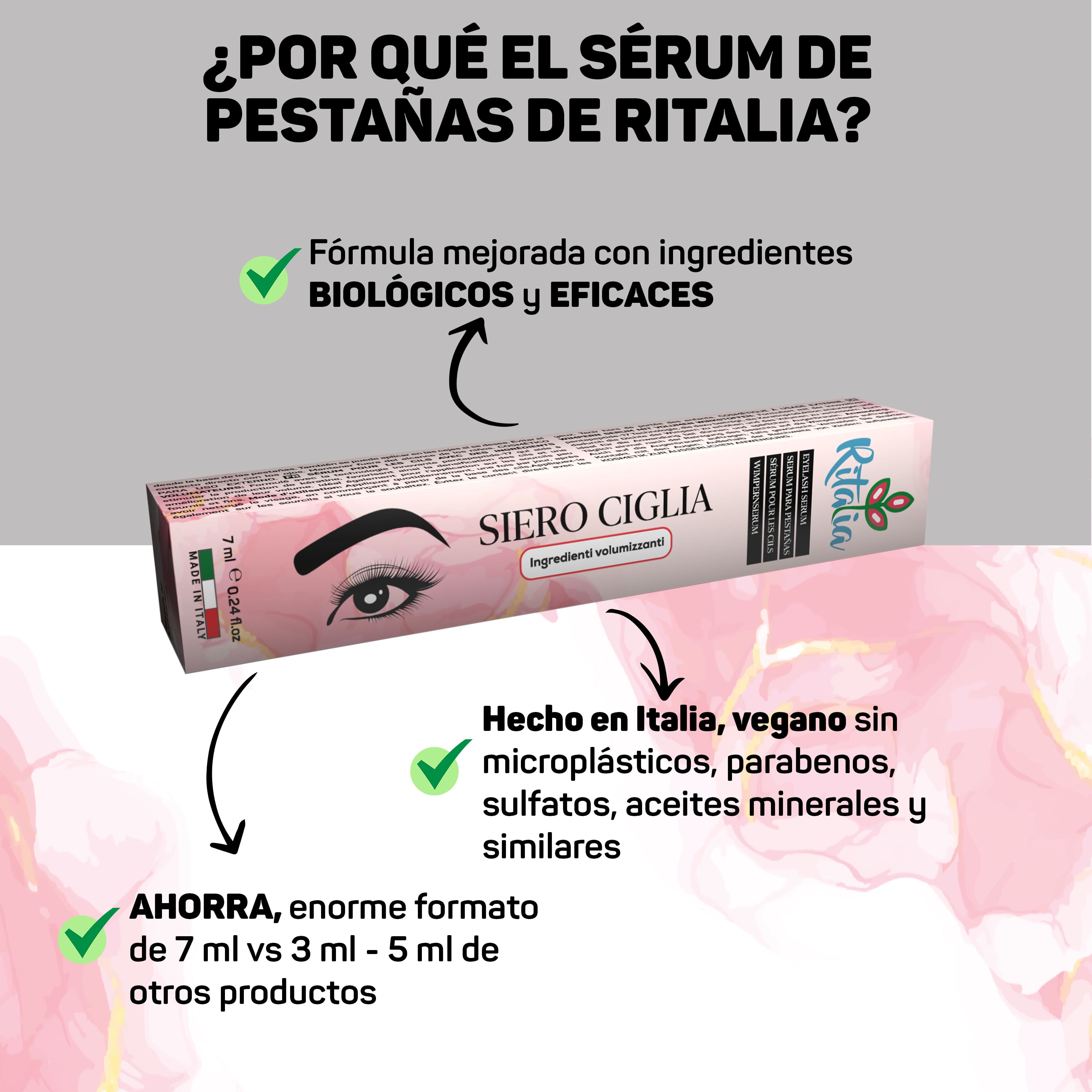 SERUM PESTAÑAS CRECIMIENTO tratamiento fortalecedor y alargador crece pestañas