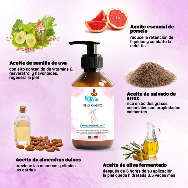 ACEITE ANTICELULITICO REDUCTOR REAFIRMANTE