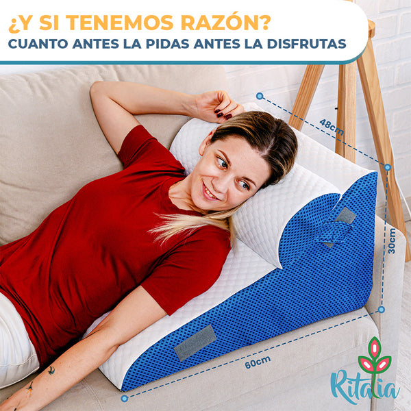 Cojin Triangular Almohadas De Cabecera Almohada De Respaldo