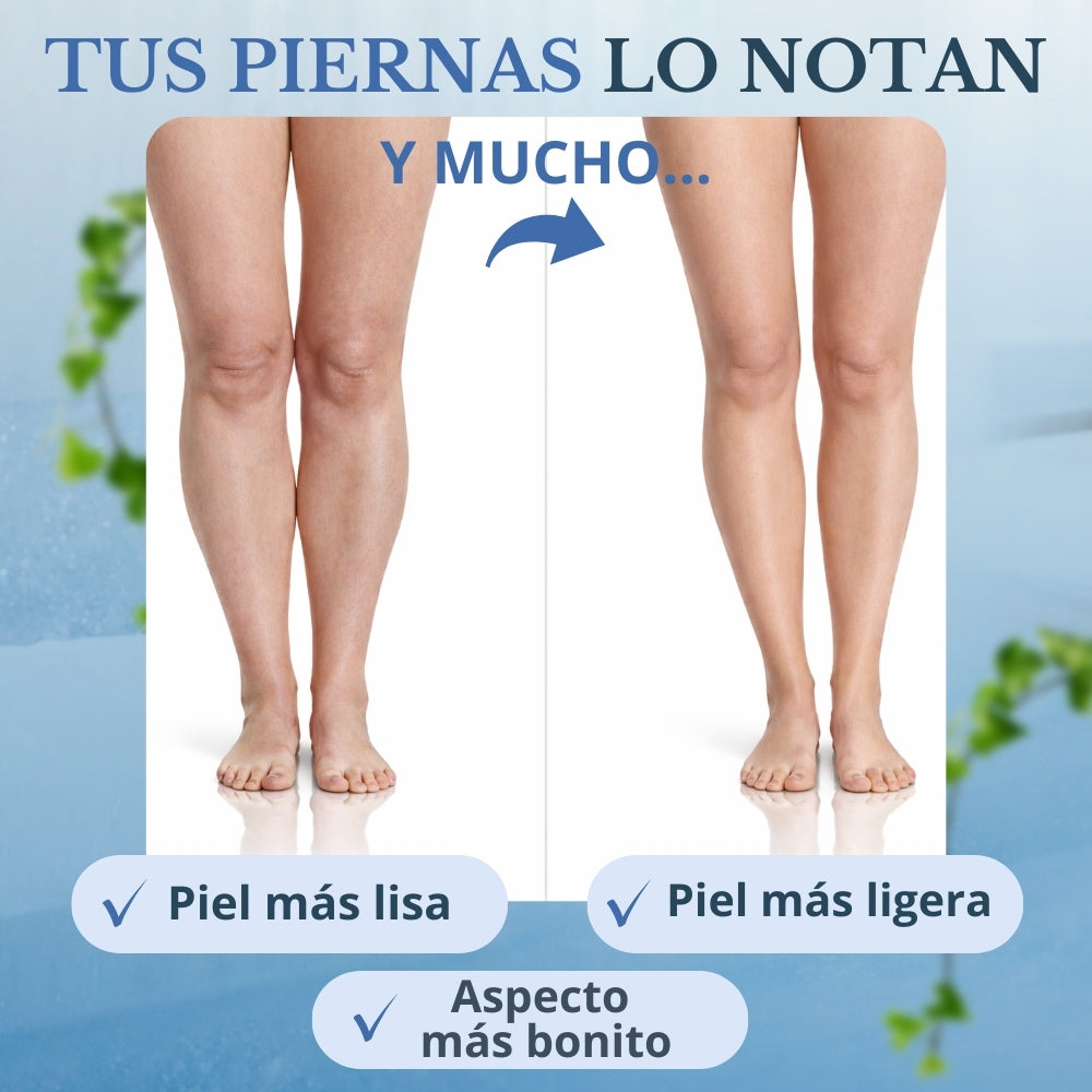 Ritalia® PACK con 7 tratamientos completos de VENDAS DRENANTES EFECTO FRÍO + RECARGA DE LÍQUIDO con BOLSA DE PLAYA XXL | Acción anticelulítica, relajante y reafirmante | Alivio para piernas cansadas