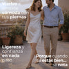 Calcetines drenantes con efecto frio para piernas hinchadas