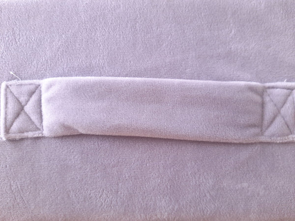 Funda de repuesto GRIS TERCIOPELO para almohada de lectura