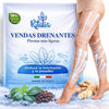 2 Vendas frías para piernas con efecto frío intenso